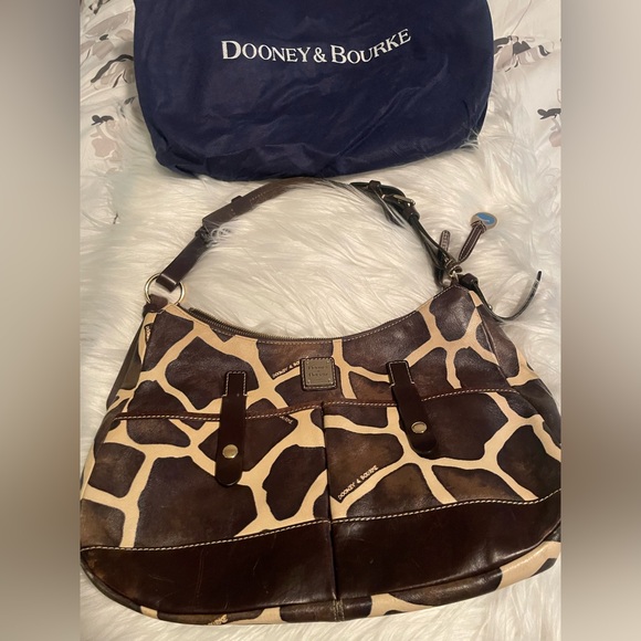 AUTHENTIC DOONEY & BOURKE GIRAFFE PURSE - Picture 1 of 3